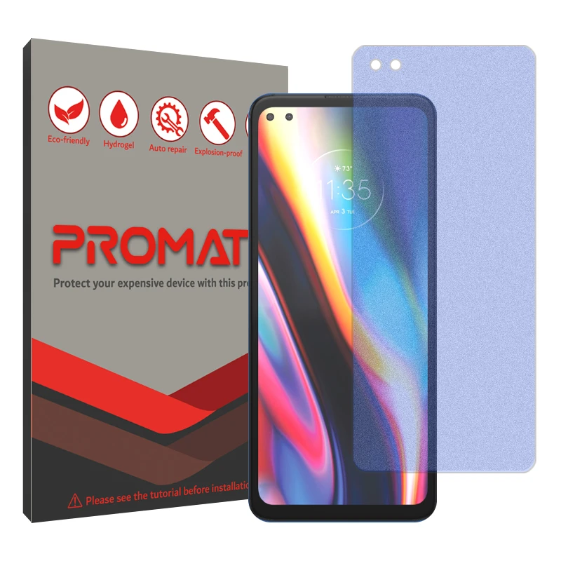 محافظ صفحه نمایش مات آنتی بلو پرومیت مدل Resistant مناسب برای گوشی موبایل موتورولا Moto G 5G Plus