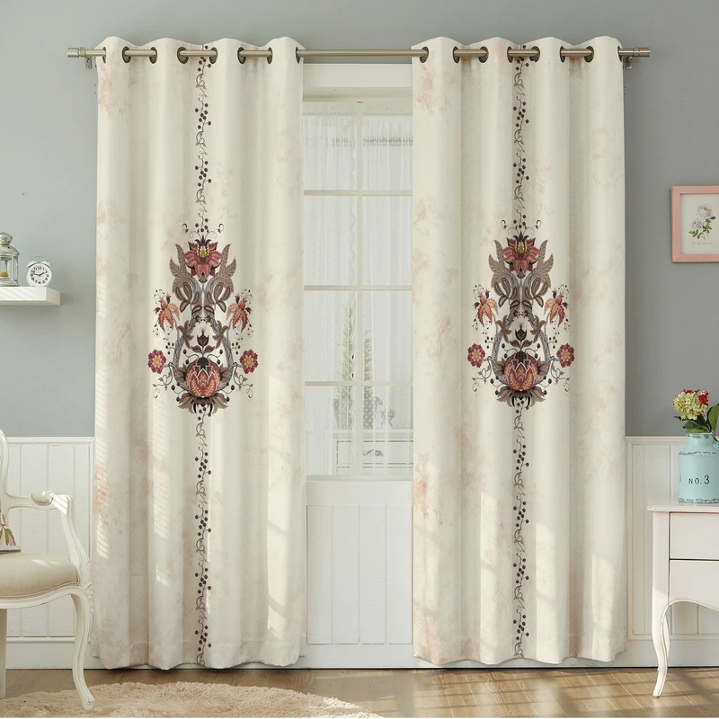 پرده نیروانا طرح مدرن مدل هازان کد 4849 سایز 140×280 سانتی متر