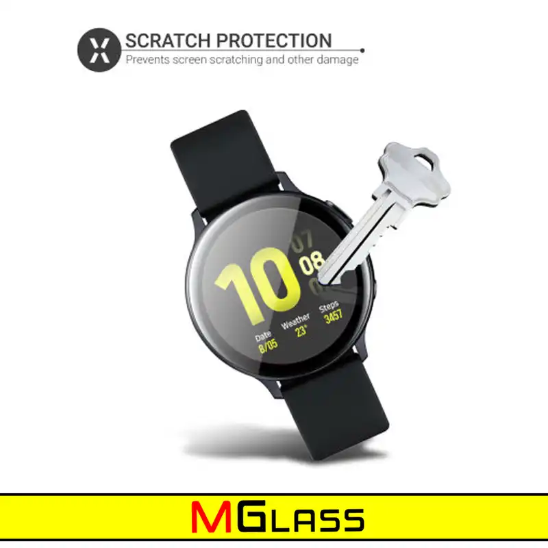 محافظ صفحه نمایش نانو ام گلس مدل NMG مناسب برای ساعت هوشمند سامسونگ Watch Active 40mm بسته سه عددی