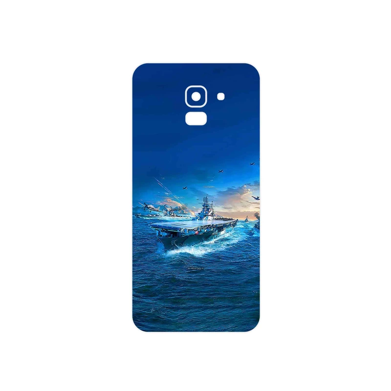 برچسب پوششی ماهوت مدل Warship مناسب برای گوشی موبایل سامسونگ Galaxy J6