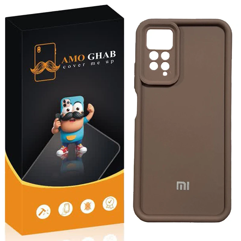 کاور عمو قاب مدل سیلیکونی سولید مناسب برای گوشی موبایل شیائومی Redmi Note 11 /Redmi Note 11S