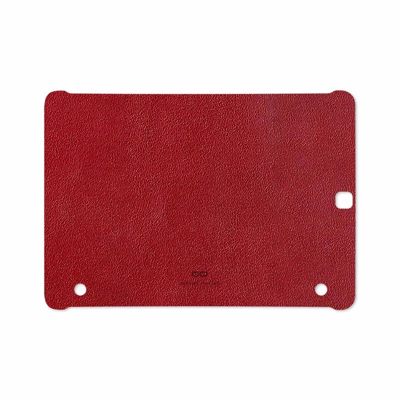 برچسب پوششی ماهوت مدل Red-Leather مناسب برای تبلت سامسونگ Galaxy Tab S2 9.7 2016 T819N