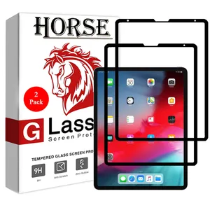   محافظ صفحه نمایش 5D هورس مدل FAG مناسب برای تبلت اپل iPad Pro 12.9 2018 بسته دو عددی