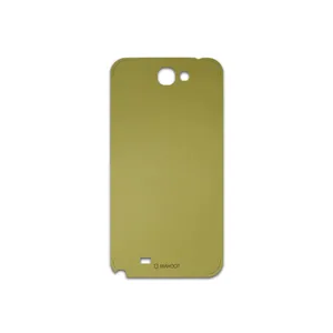 MAHOOT Matte-Gold Cover Sticker for Samsung Galaxy Note 2