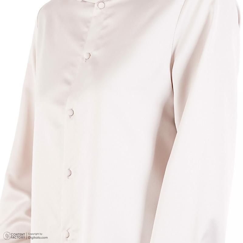 شومیز آستین بلند زنانه مدل 1040450 رنگ کرم