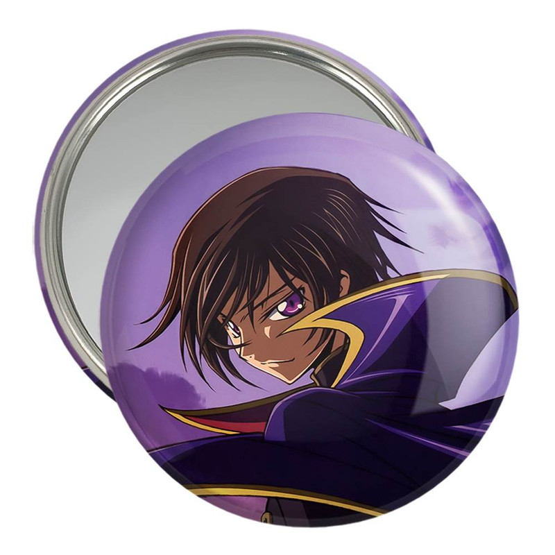 آینه جیبی خندالو مدل لولوش وی بریتانیا انیمه کد گیاس Code Geass کد 13068 آینه جیبی خندالو مدل لولوش وی بریتانیا انیمه کد گیاس Code Geass کد 13068