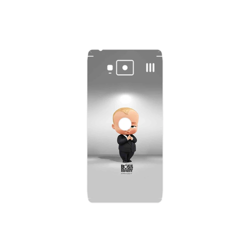 برچسب پوششی ماهوت مدل The Boss Baby مناسب برای گوشی موبایل موتورولا Droid Razr HD