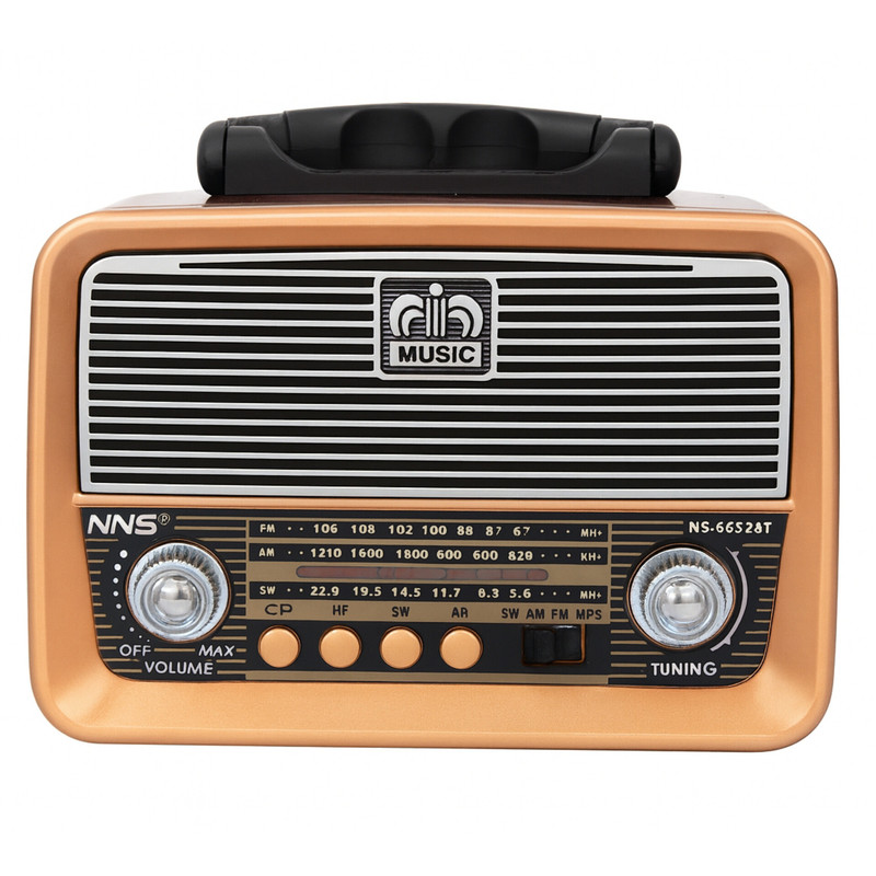 رادیو اسپیکر FM، AM، SW مدل 6652BT دارای Bluetooth