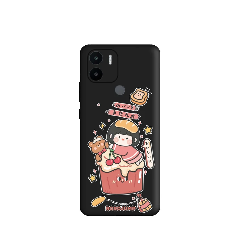 کاور قاب گوشی طرح دختر و خرسی کد z2162 مناسب برای گوشی موبایل شیائومی Redmi  A1 Plus / Redmi A2 Plus