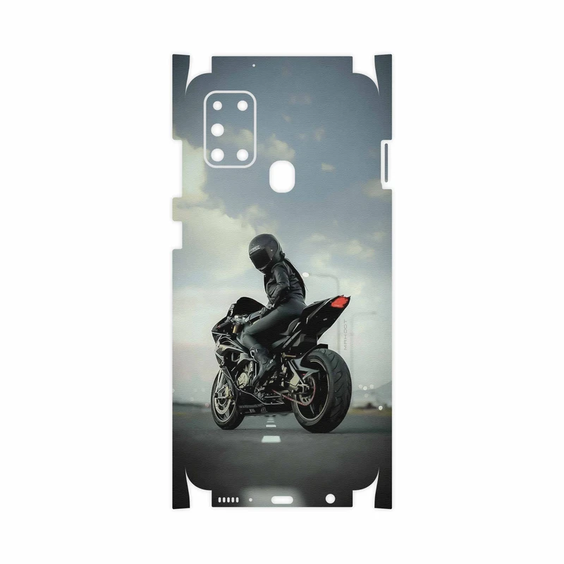 برچسب پوششی ماهوت مدل Motorcycling-FullSkin مناسب برای گوشی موبایل سامسونگ Galaxy A21s