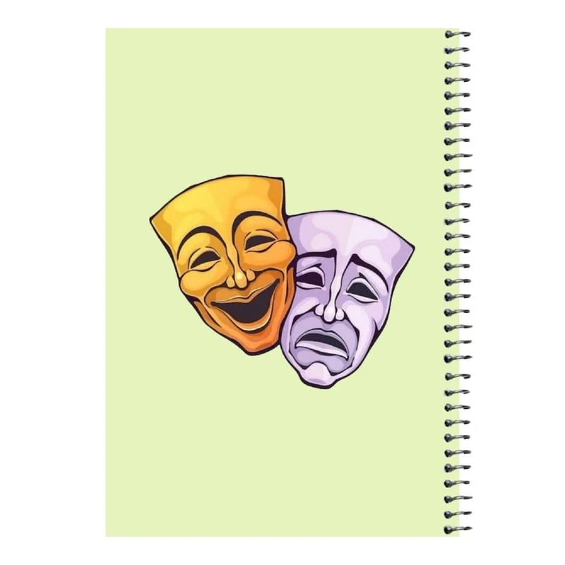 دفتر مشق 80 برگ اس جی مدل تئاتر   