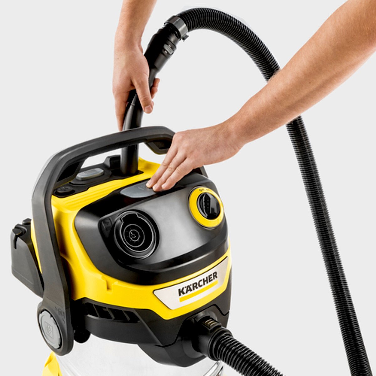 جاروبرقی سطلی کرشر مدل WD5 S
