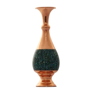 گلدان فیروزه کوبی کد 01