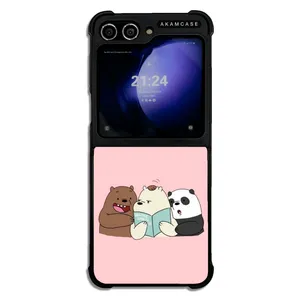 AKAM AMCWSGZFLIP5-BARE BEAR7 Cover For Samsung Galaxy Z Flip 5