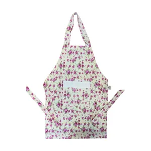 پیش بند آشپزخانه صفاهوم مدل جیب دار طرح flower