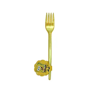 چنگال یکبار مصرف کد 123 بسته 12 عددی