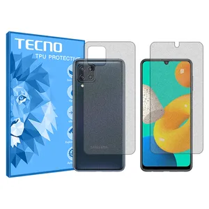 Matte tecno screen protector, HyMTT model, suitable for Samsung Galaxy M32 mobile phone, along with the phone back protector