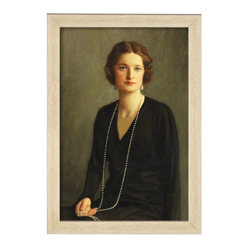 تابلو خندالو مدل نقاشی شاهزاده آسترید سوئد اثر برنهارد اوسترمن کد F12257