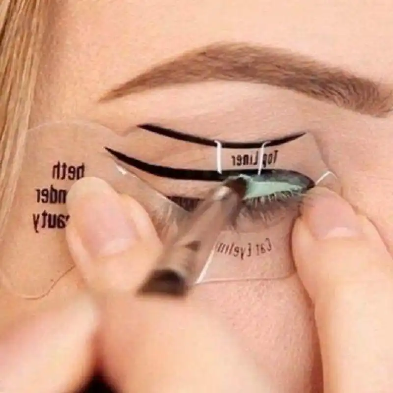 شابلون خط چشم ایجو مدل A2 مجموعه 2 عددی