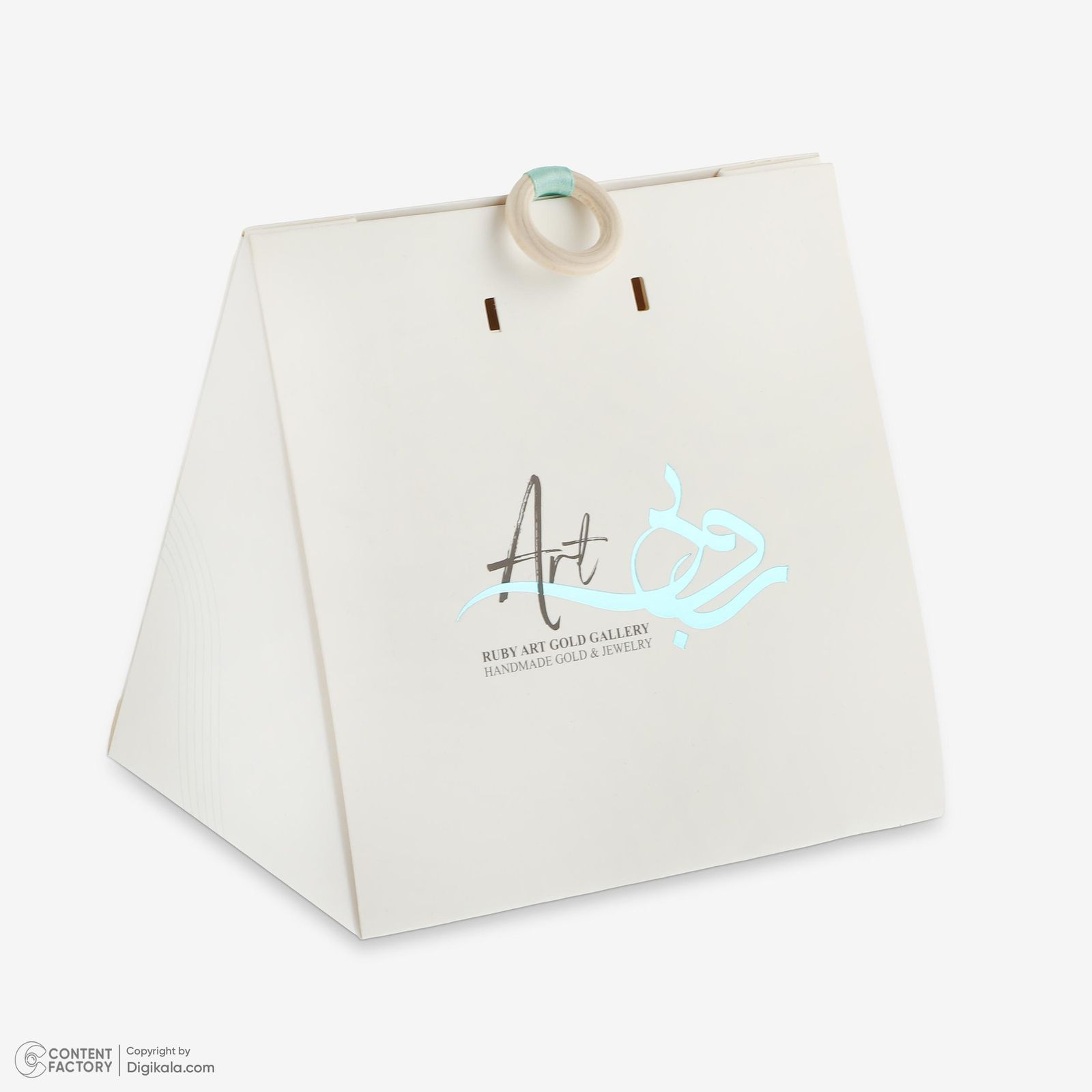 انگشتر طلا 18 عیار زنانه روبی آرت گالری مدل 329865 سایز 59 - - 3