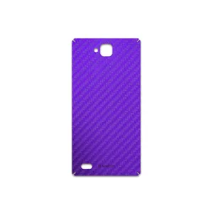 MAHOOT Purple-Fiber Cover Sticker for Honor 3C