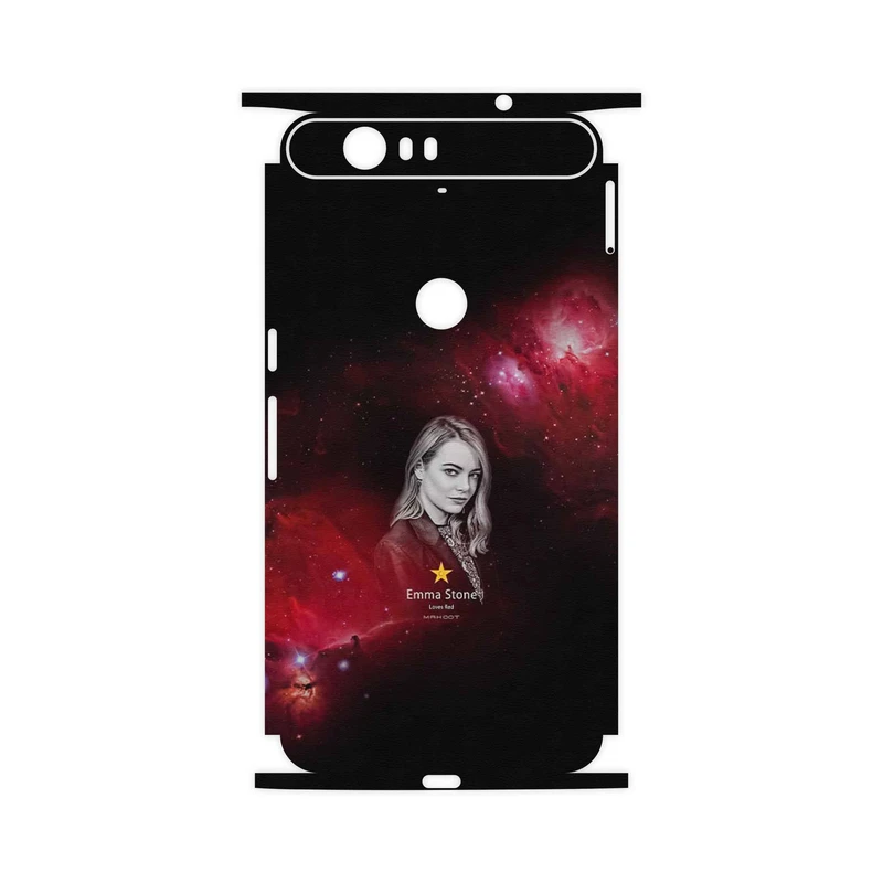 برچسب پوششی ماهوت مدل Emma Stone-FullSkin مناسب برای گوشی موبایل گوگل Nexus 6P