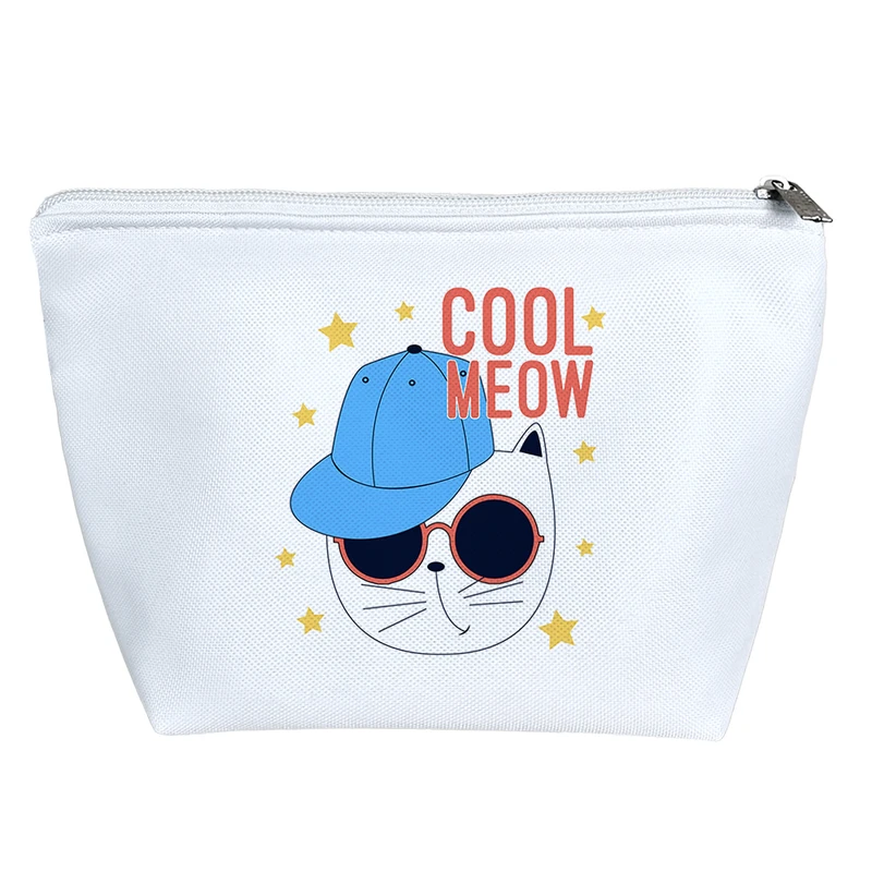 کیف لوازم آرایش دخترانه خندالو مدل گربه کد 1852