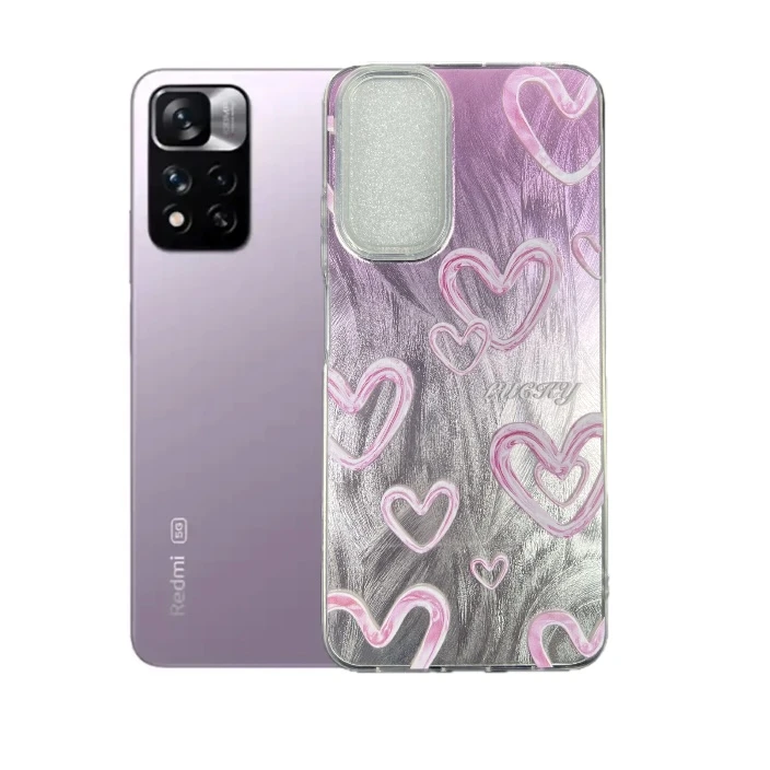 کاور طرح قلب عاشقانه مناسب برای گوشی موبایل شیائومی Redmi Note 11 Pro 