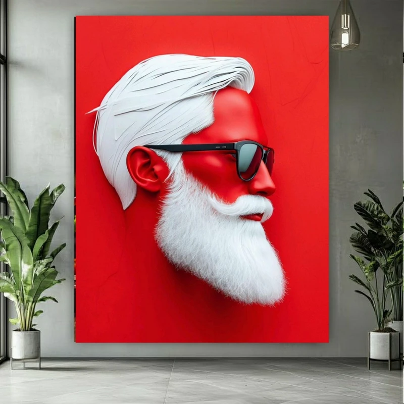 تابلو بوم طرح مخمل مردانه مدل فشن کد FP106381