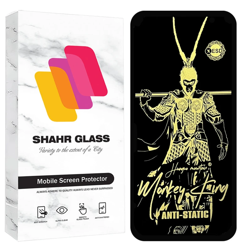 محافظ صفحه نمایش آنتی استاتیک شهر گلس مدل ANTGS20 مناسب برای گوشی موبایل اپل iPhone 14 Pro Max / iPhone 14 Plus / iPhone 13 Pro Max