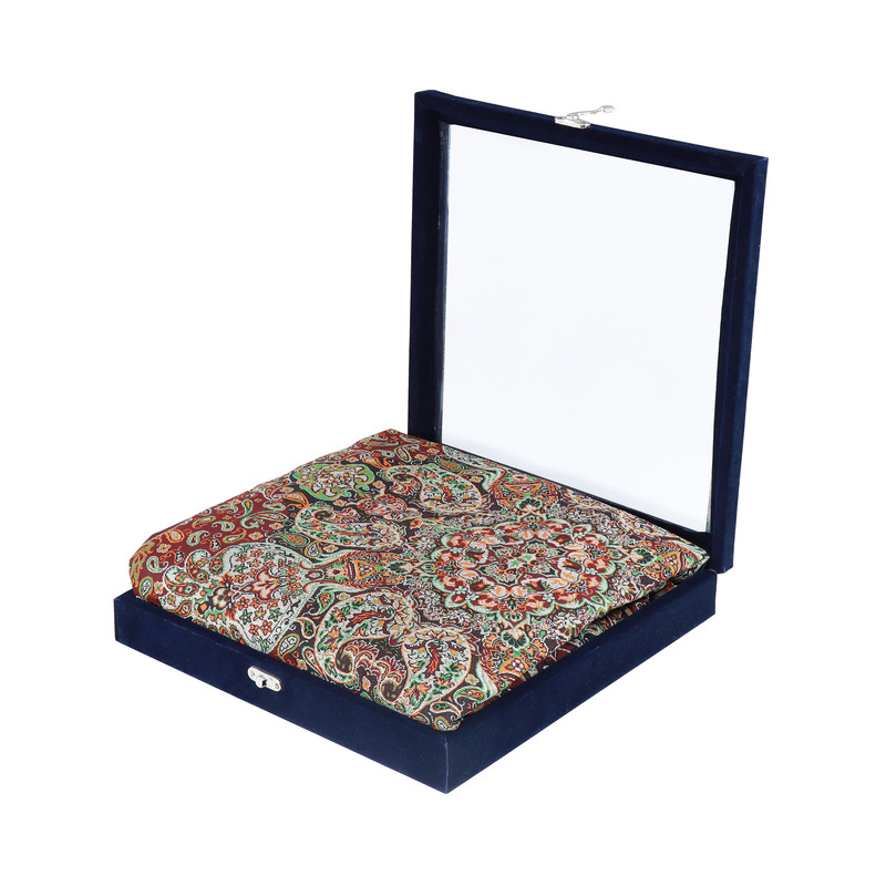 رومیزی ترمه مدل چاپا پلاس کد 05