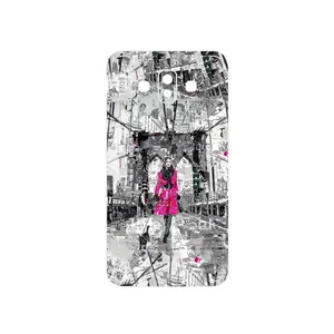MAHOOT Collage of Catwalk Bridge Cover Sticker for Samsung Galaxy J7 Duo
