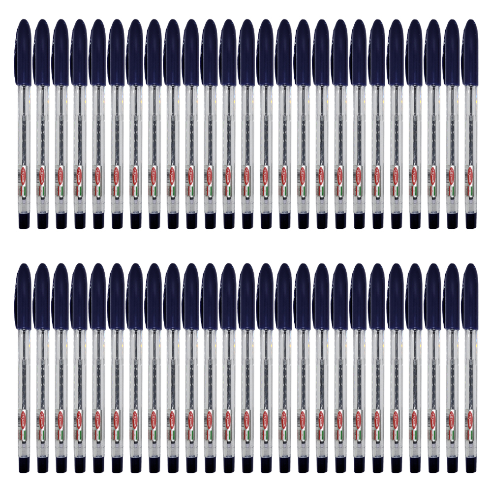 خودکار 1 میلی متری کسری مدل Ball Pen بسته 50 عددی
