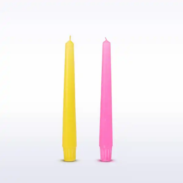 شمع مدل قلمی 20cm بسته 12 عددی