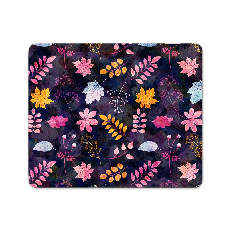 ماوس پد پاد آفرین مدل برگهای رنگارنگ پاییزی کد 137 سایز 24*19 سانتی متر