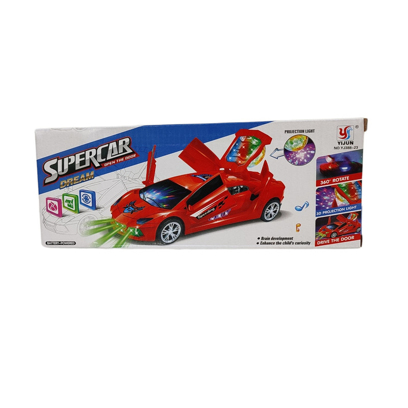 ماشین  بازی سوپر کار مدل Yj388_23