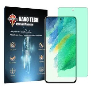 Nano tech green light screen protector suitable for Samsung Galaxy S21 FE 5G  mobile phone