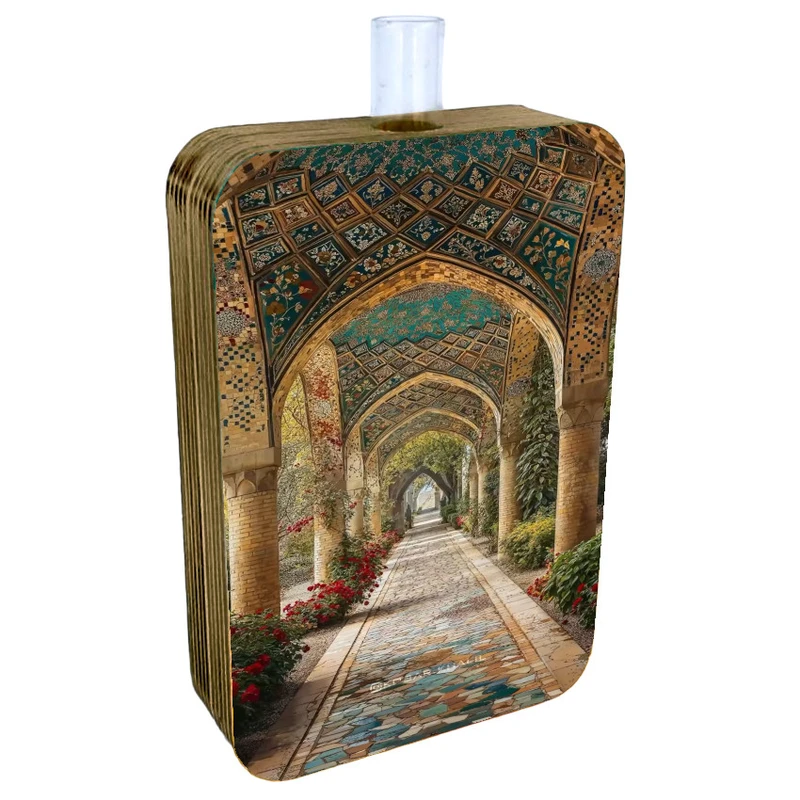 گلدان دکوری طرح دو رو مدل ایران کد FPW261