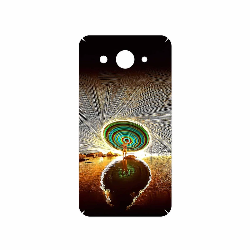 برچسب پوششی ماهوت مدل Night Light Fountain مناسب برای گوشی موبایل هوآوی Y3 2018