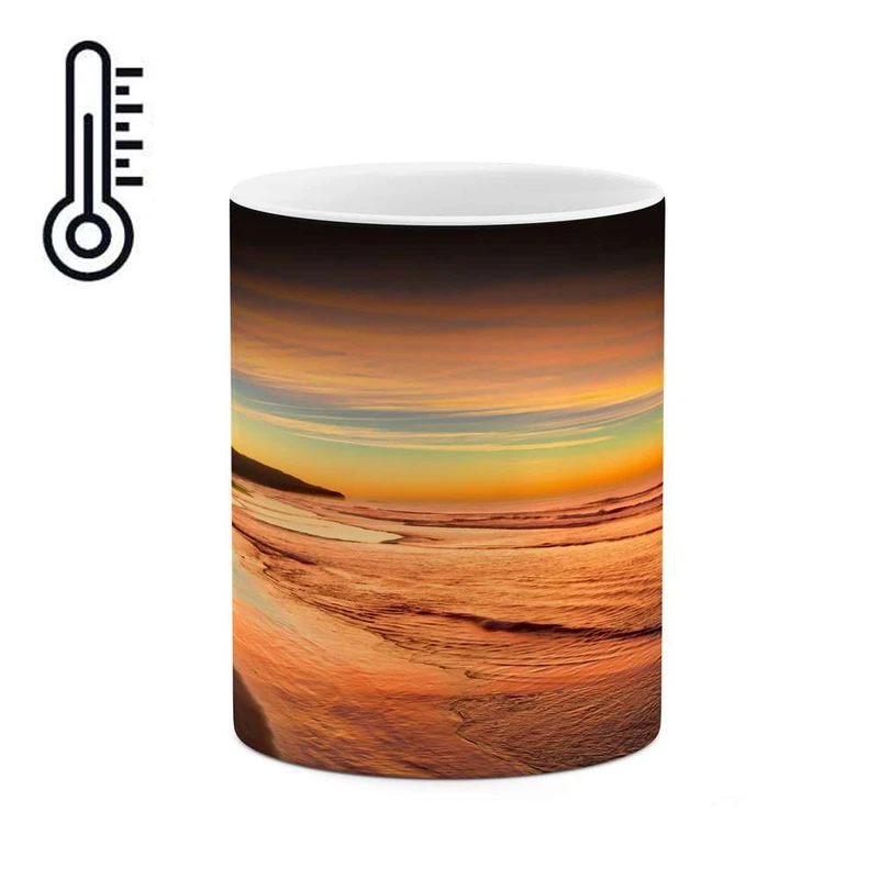 ماگ حرارتی کاکتی مدل منظره کد mgh15214