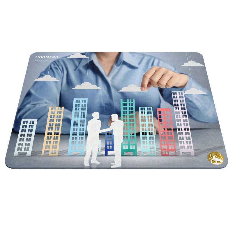 ماوس پد هومرو مدل A6346 طرح بیزینس و جملات انگیزشی