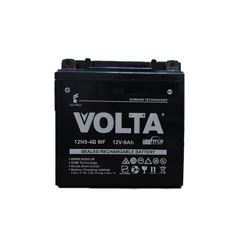 باتری موتورسیکلت ولتا مدل 12-9