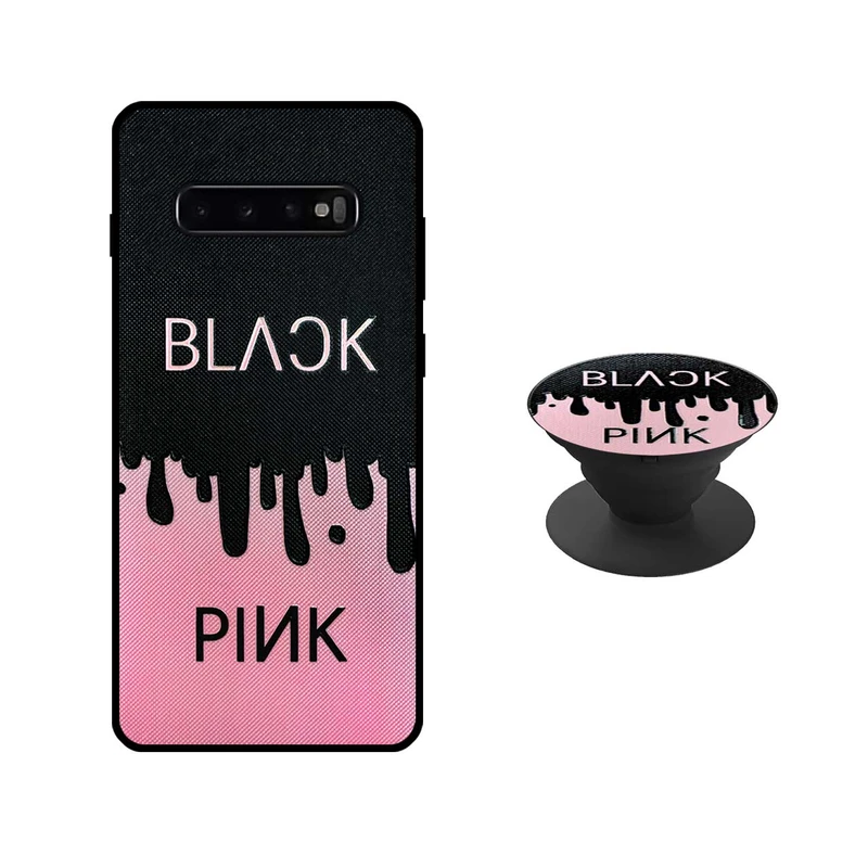 کاور دکین مدل Rikki طرح BLPI مناسب برای گوشی موبایل سامسونگ Galaxy S10 به همراه پایه نگهدارنده