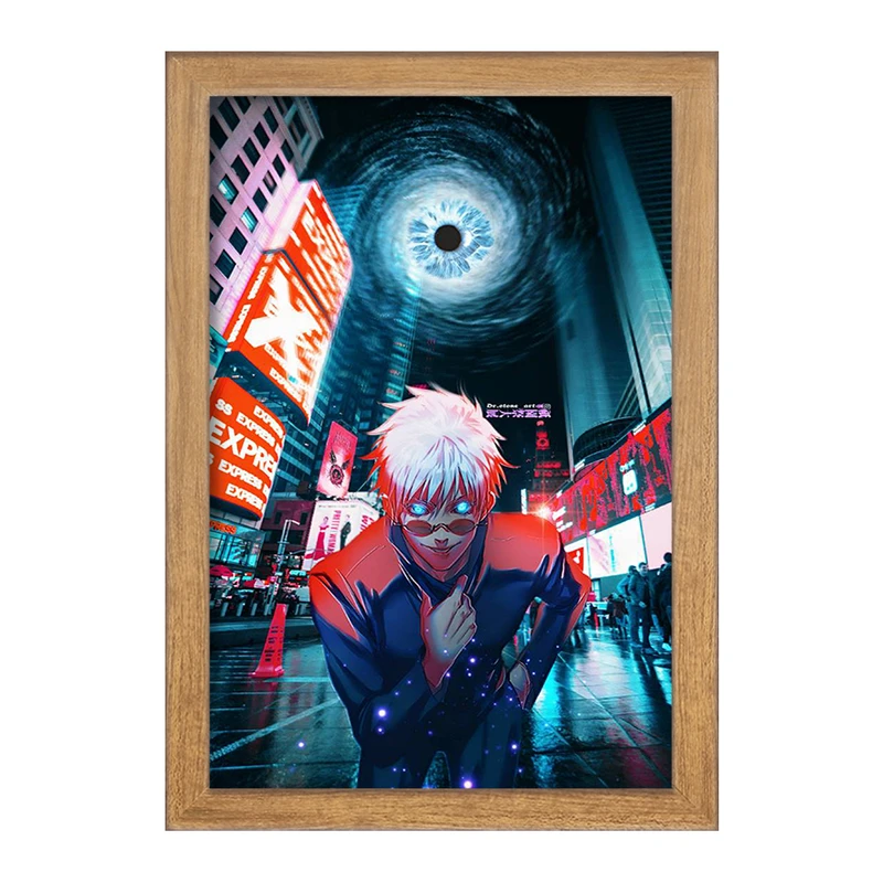 تابلو خندالو مدل گوجو ساتورو انیمه جوجوتسو کایزن کد F1655