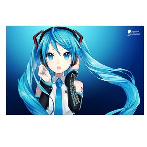 نقد و بررسی پوستر دیواری بادکنک آبی طرح انیمه مدل Anime11 توسط خریداران