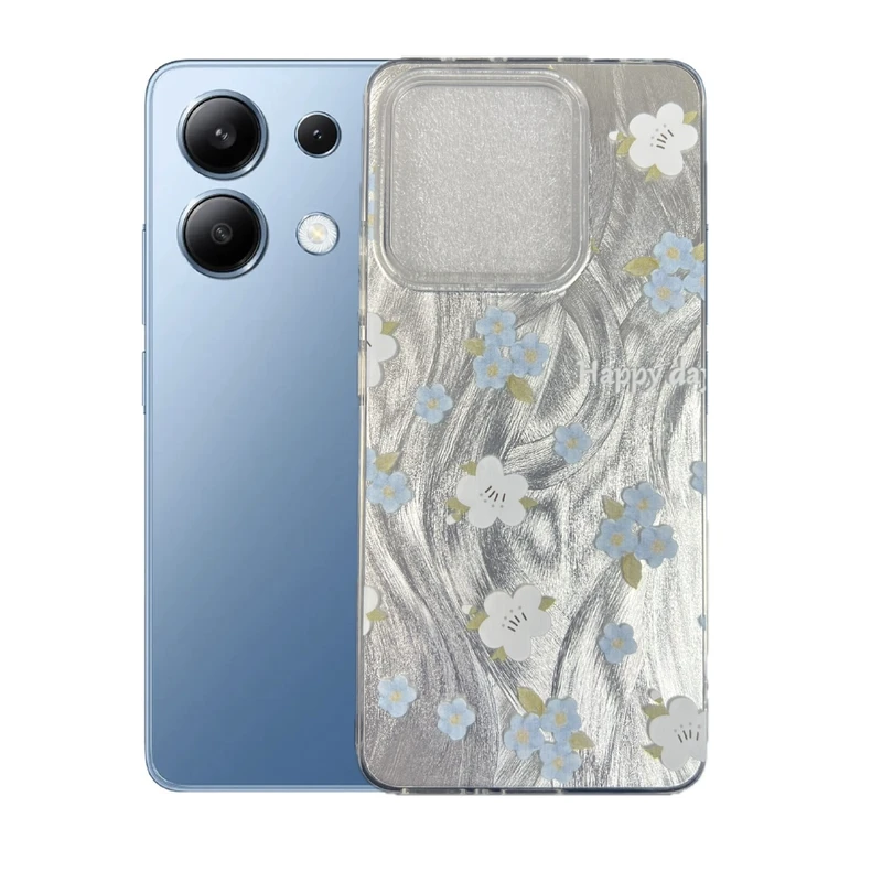 کاور طرح شکوفه باران مناسب برای گوشی موبایل شیائومی Redmi Note 13 4g