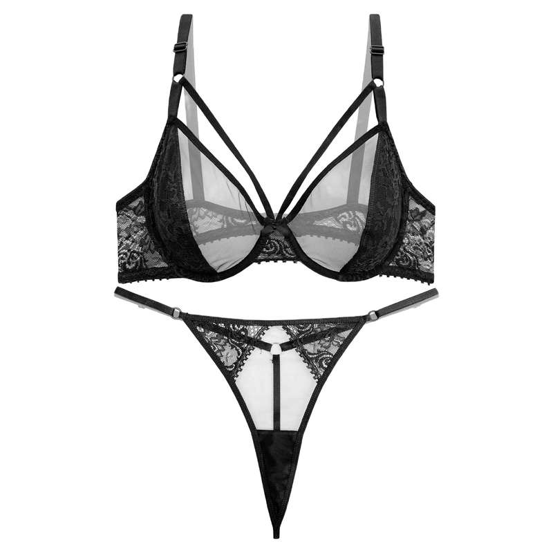 ست شورت و سوتین زنانه نوشه پوش کد 93003 رنگ مشکی