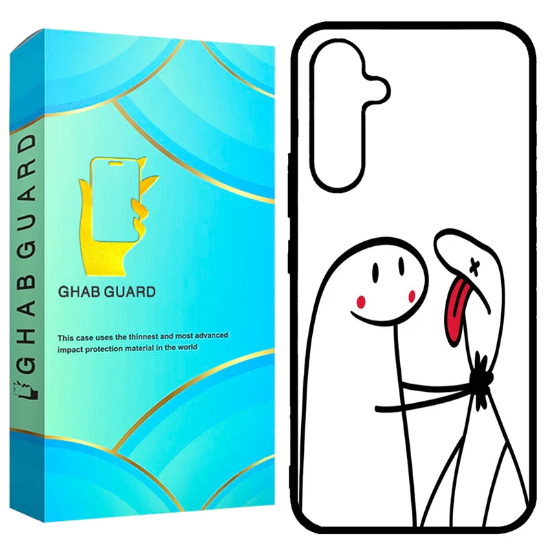 کاور قاب گارد طرح آدمک مدل GCHPA55 مناسب برای گوشی موبایل سامسونگ Galaxy A55 5G