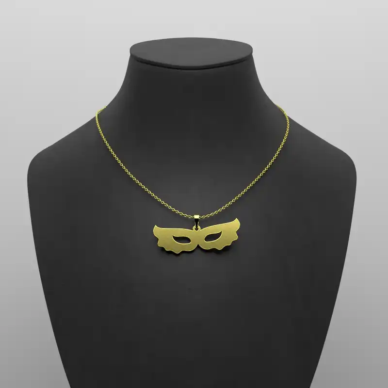 گردنبند طلا 18 عیار زنانه مدوپد مدل هالووین کد G3-1-1200