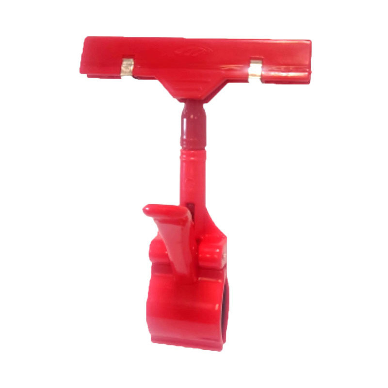 استند قیمت فروشگاهی مدل اتیکت گیره انگشتی لیبل گیر کد 013  بسته 12 عددی